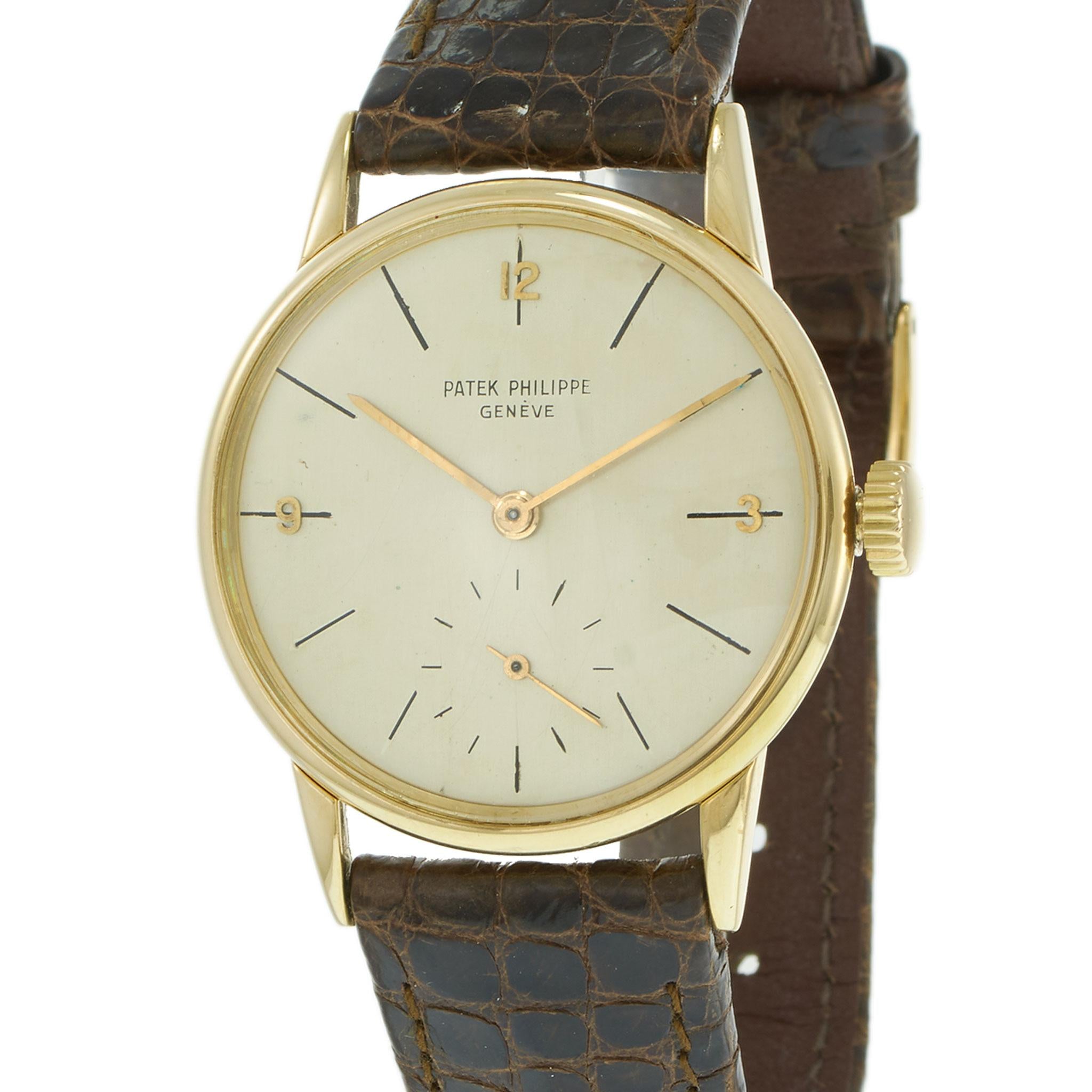 Vintage Circa 1952 Patek Philippe Calatrava Ref. 2494 – Manual Wind