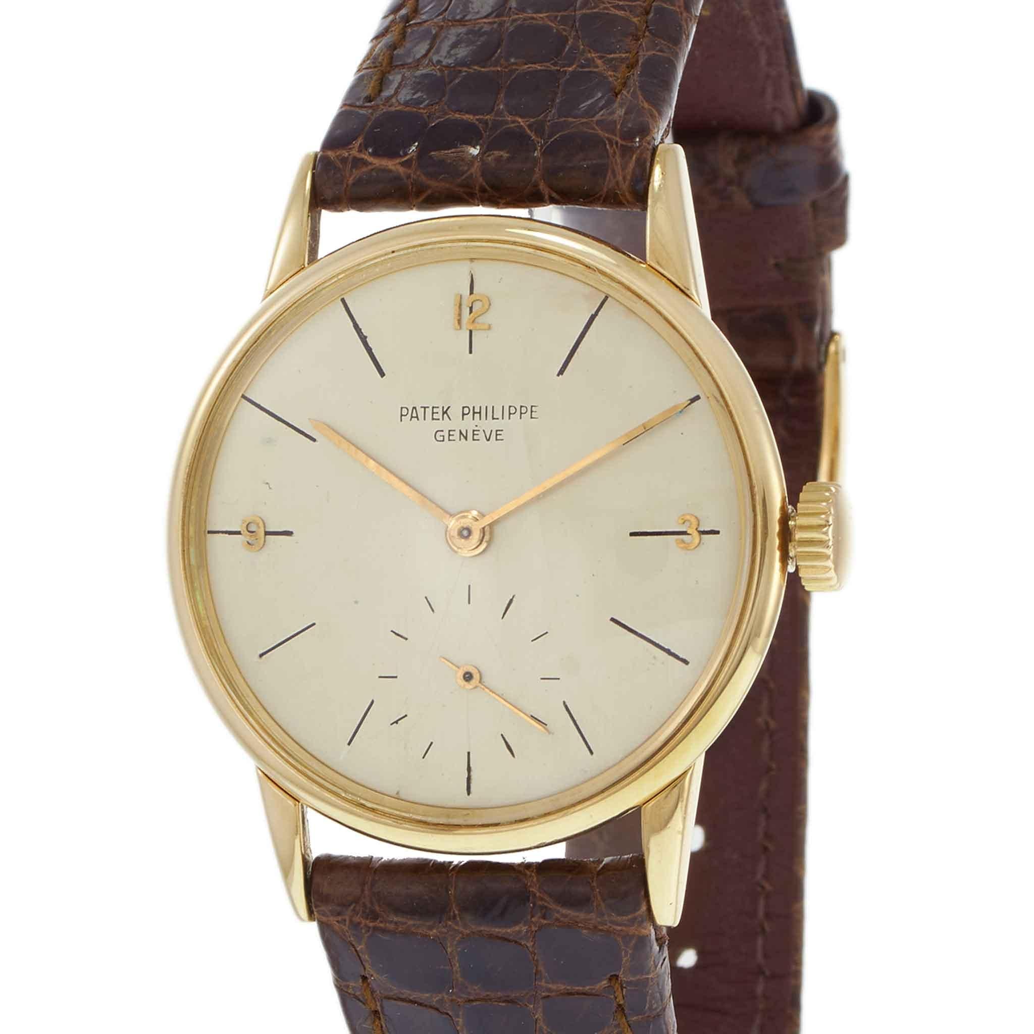 Vintage Circa 1952 Patek Philippe Calatrava Ref. 2494 – Manual Wind