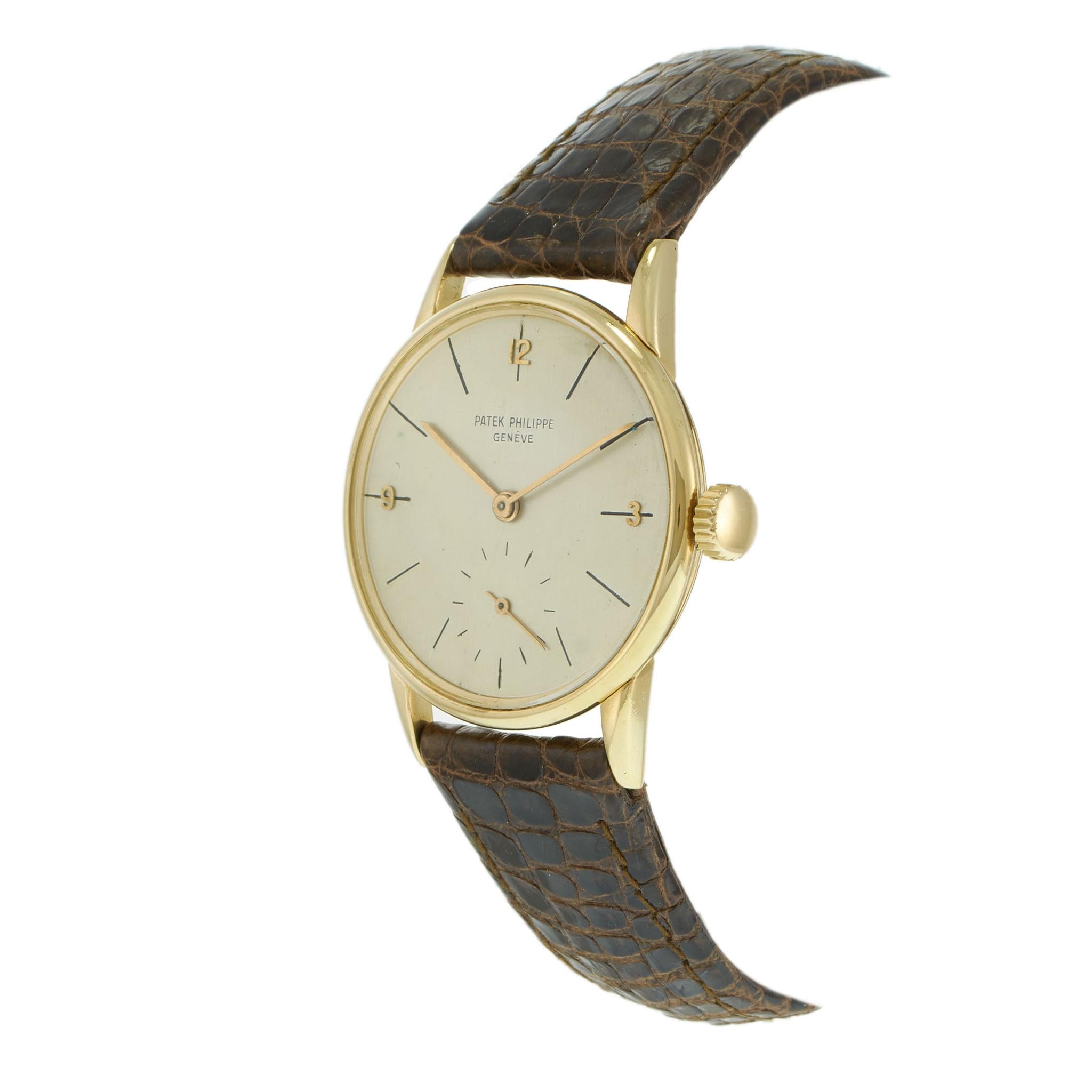 Vintage Circa 1952 Patek Philippe Calatrava Ref. 2494 – Manual Wind