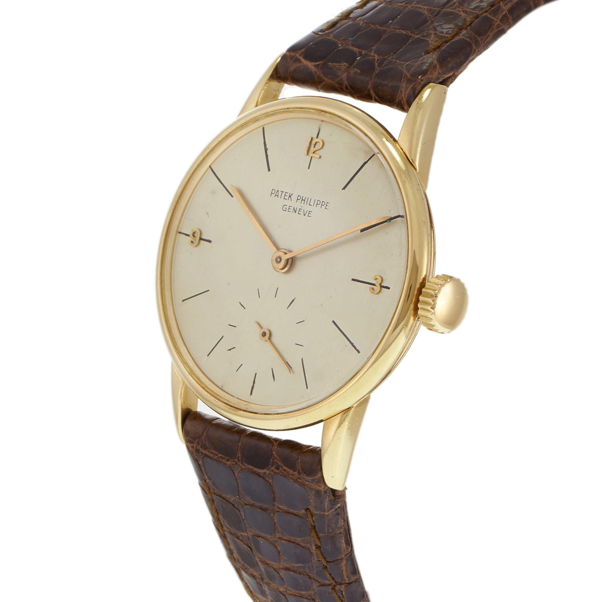 Vintage Circa 1952 Patek Philippe Calatrava Ref. 2494 – Manual Wind