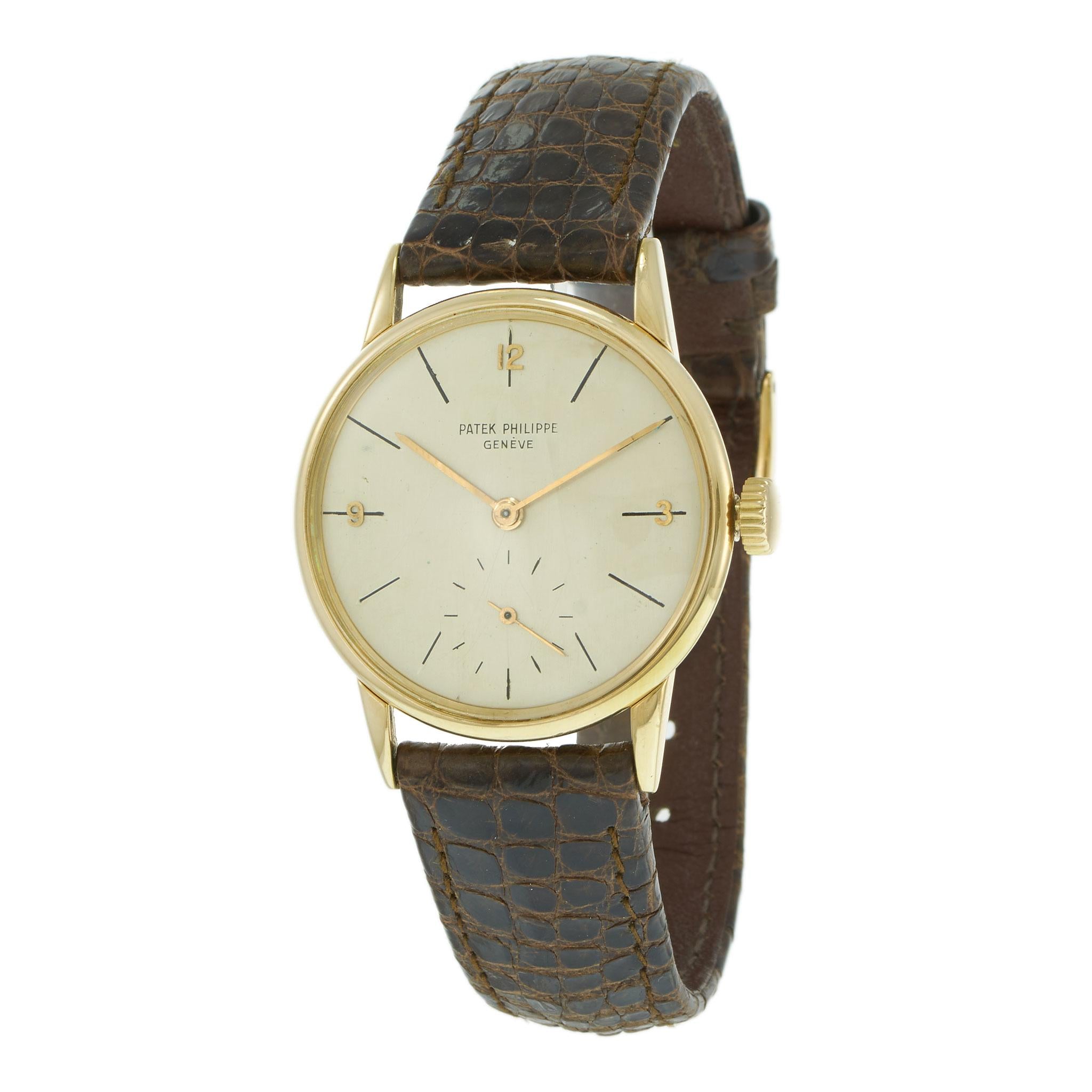 Vintage Circa 1952 Patek Philippe Calatrava Ref. 2494 – Manual Wind