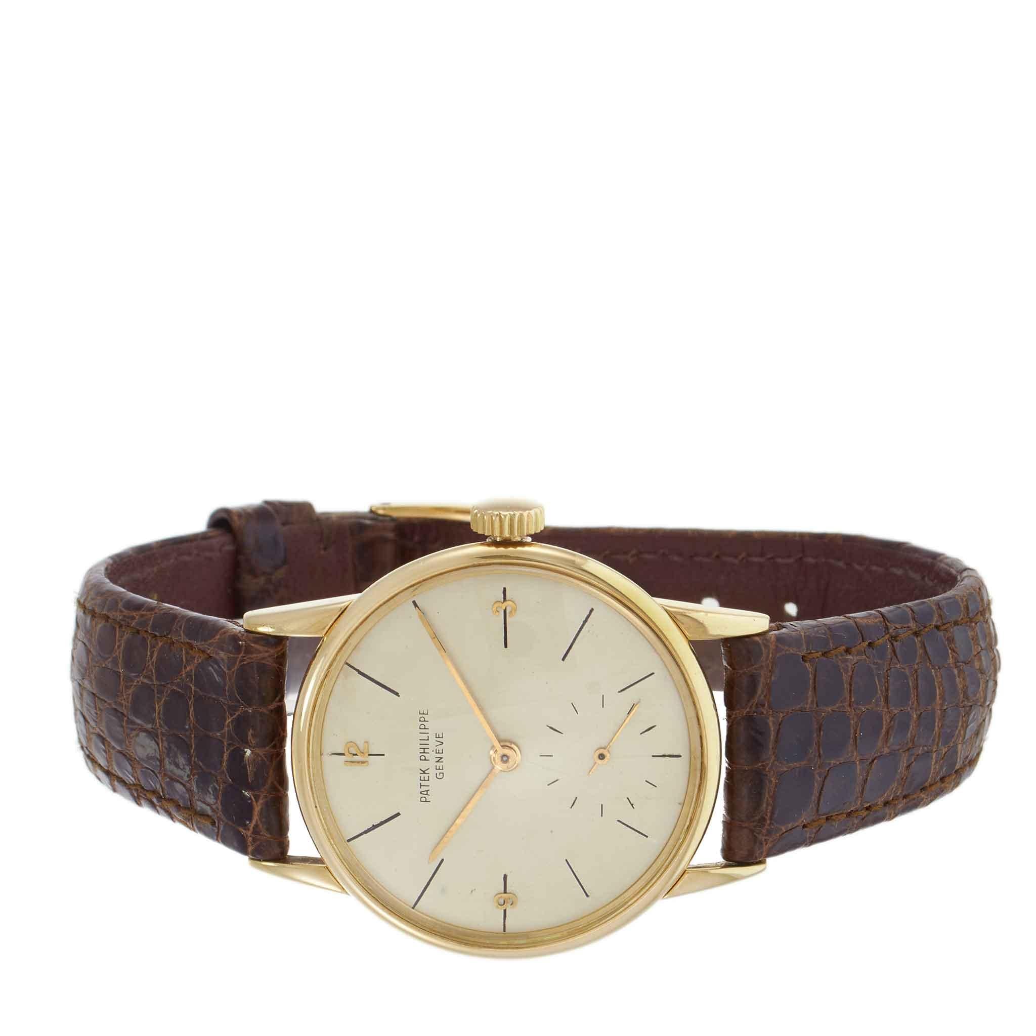 Vintage Circa 1952 Patek Philippe Calatrava Ref. 2494 – Manual Wind