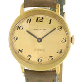 Vintage 1950s Waltham Incabloc 34MM Gold Filled Watch – Manual Wind