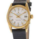 Vintage 1982 Rolex Datejust 31MM 18KT Yellow Gold Ref. 6827