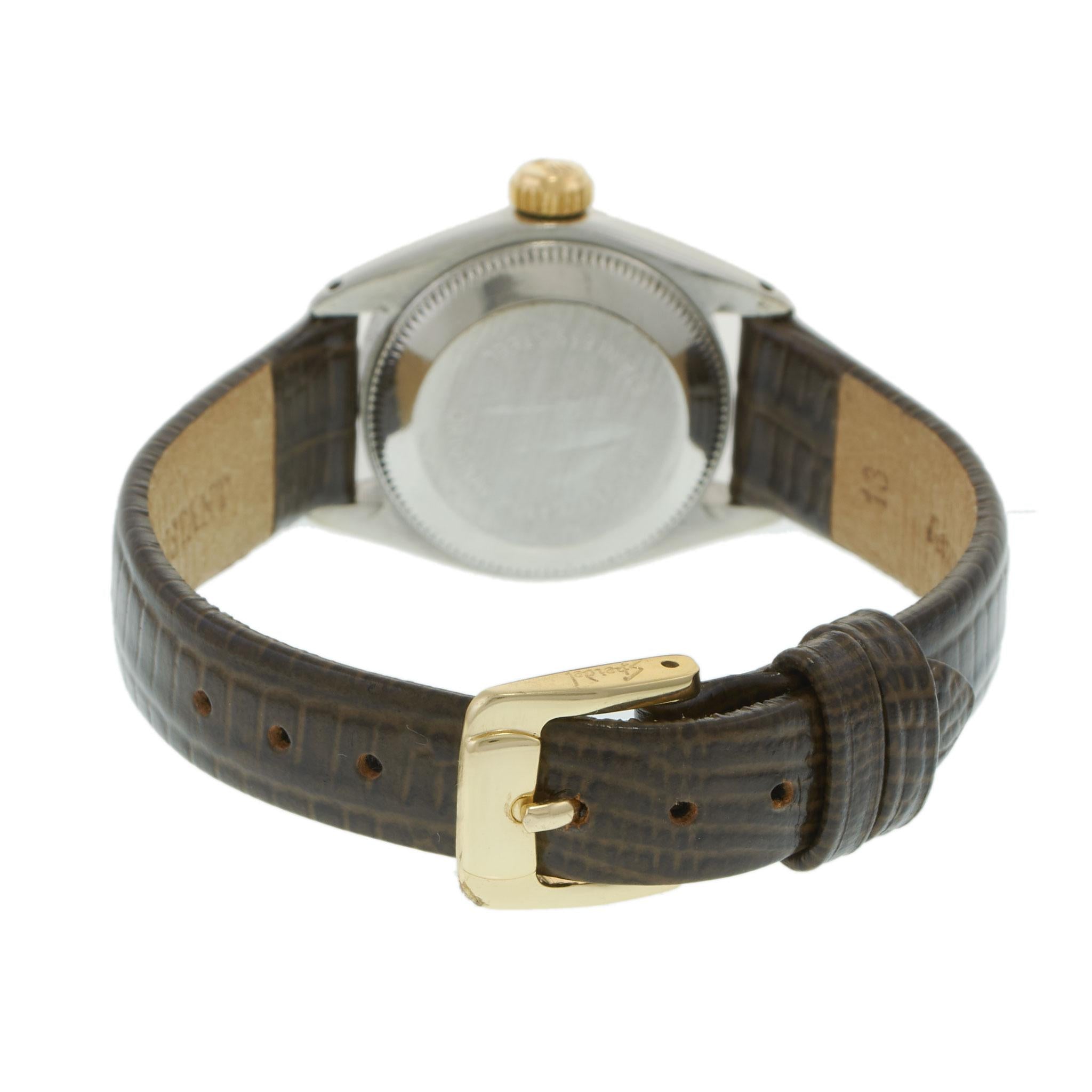 Vintage 1981 Rolex Oyster Perpetual 26MM Stainless Steel & 18KT YG Ref. 6719