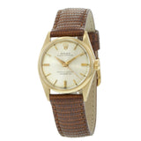 Vintage 1950s Rolex Oyster Perpetual Ref. 6551 31MM 14KT Yellow Gold Case