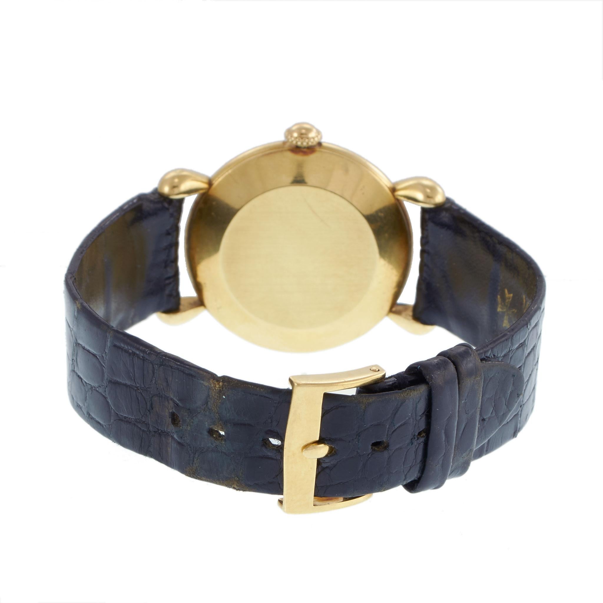 Vintage 1949 Vacheron & Constantin Genève 29MM 18KT Yellow Gold Ref. 4014