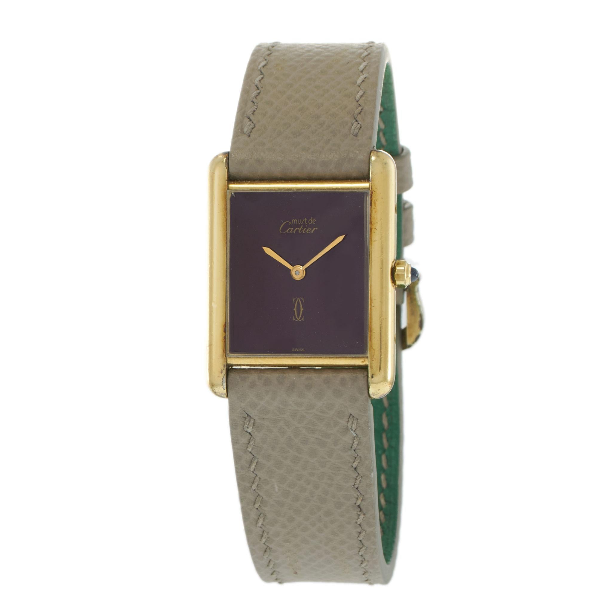 Vintage 1980s Must de Cartier Paris Quartz Watch – Louis Martin