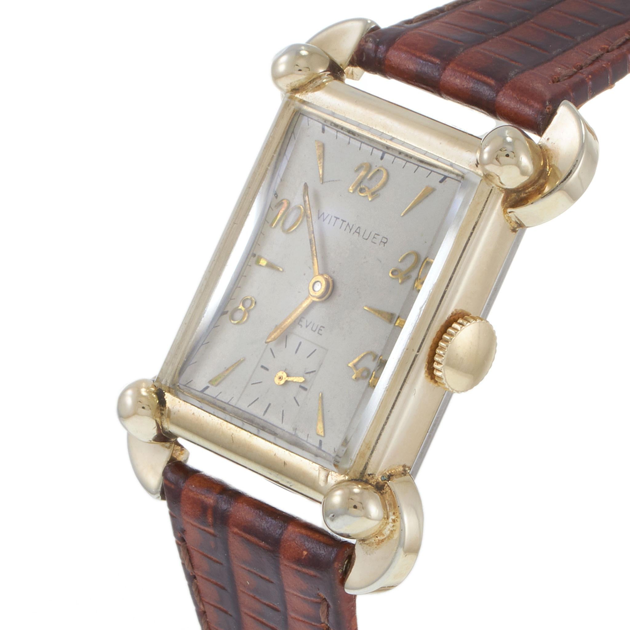 Vintage 1950s Wittnauer Revue Dress Watch