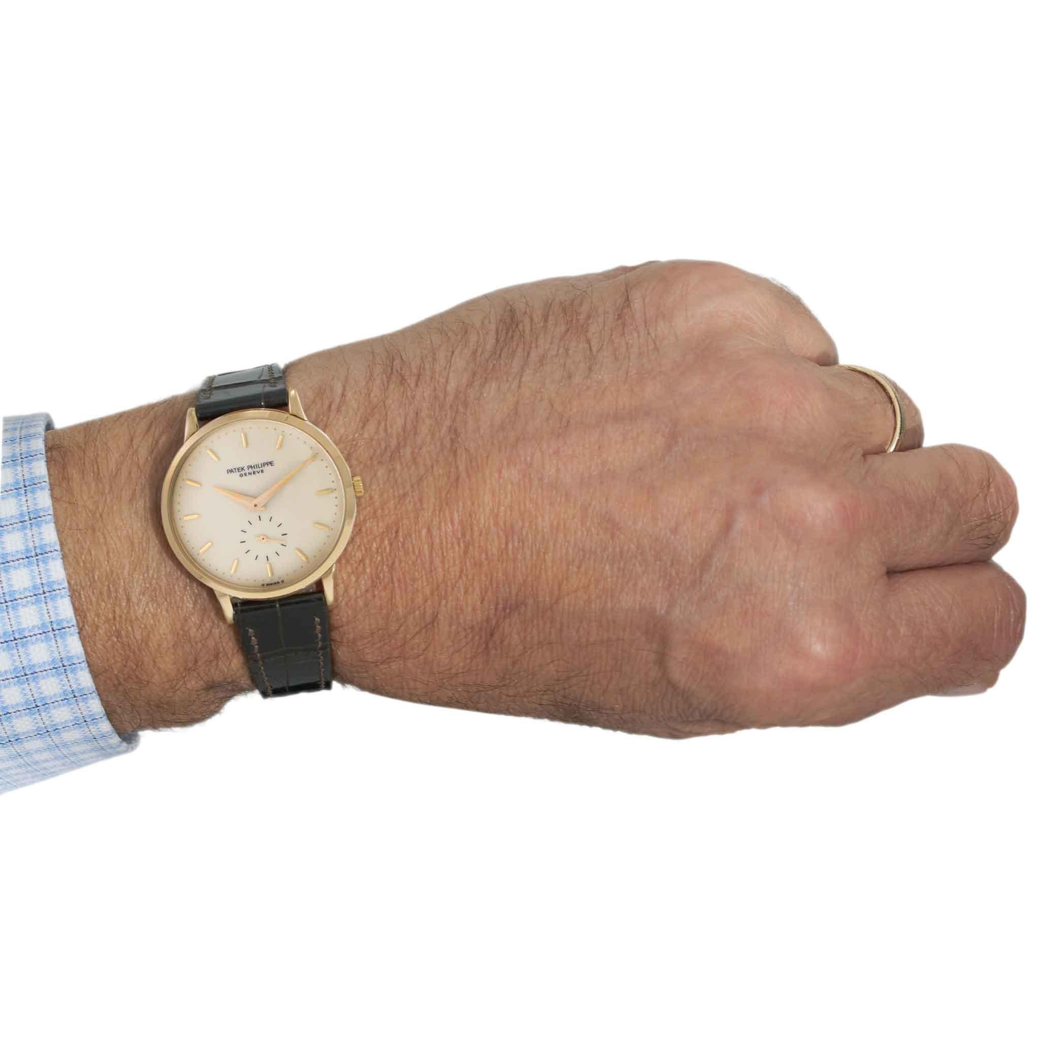 Vintage 1987 Patek Philippe Calatrava Ref. 3893/100