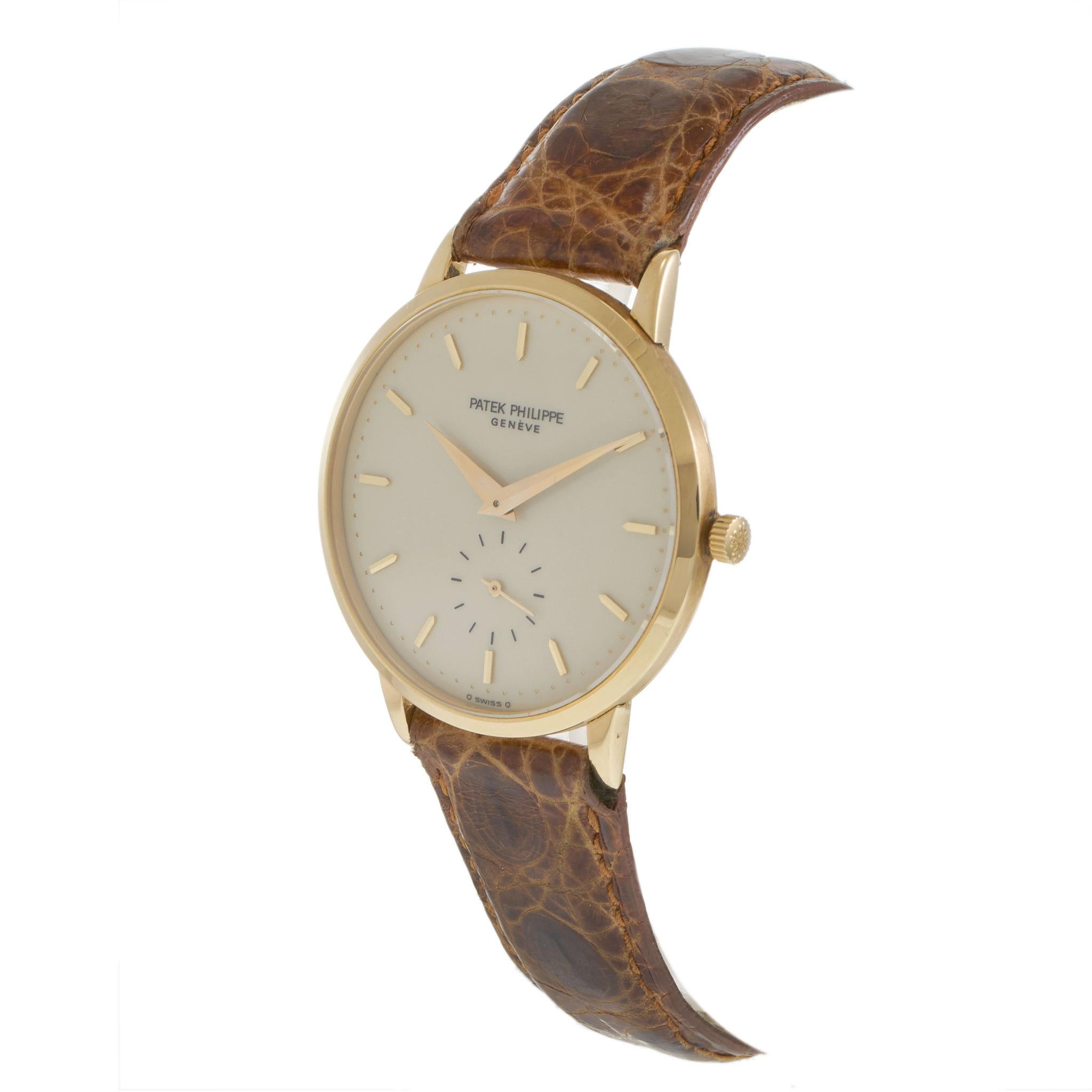 Vintage 1987 Patek Philippe Calatrava Ref. 3893/100