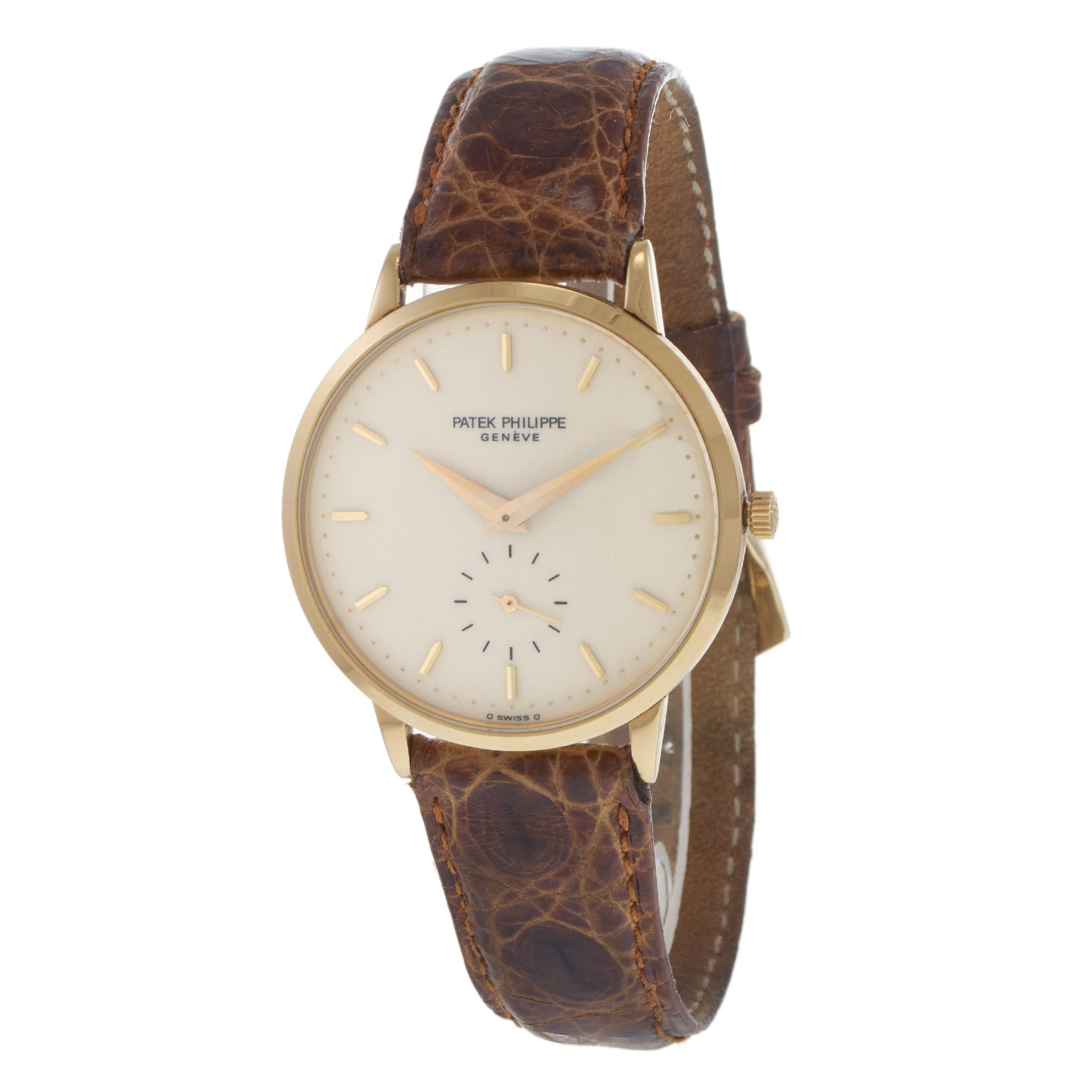 Vintage 1987 Patek Philippe Calatrava Ref. 3893/100