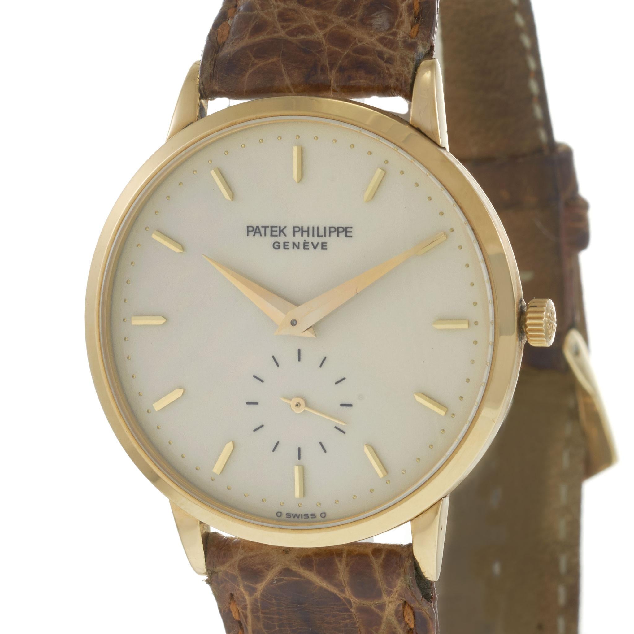 Vintage 1987 Patek Philippe Calatrava Ref. 3893/100