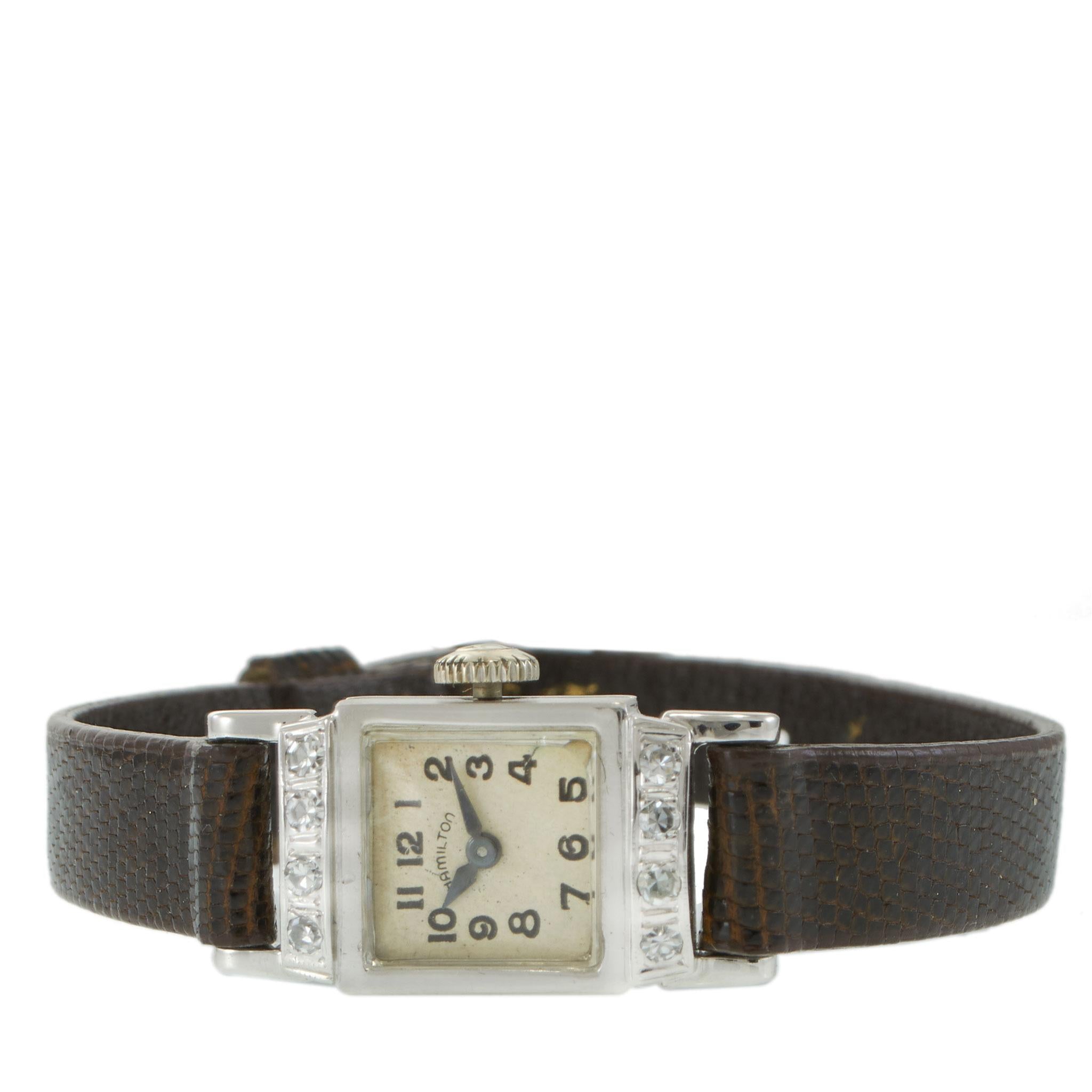 Vintage 1940s Hamilton Ladies Cocktail Watch