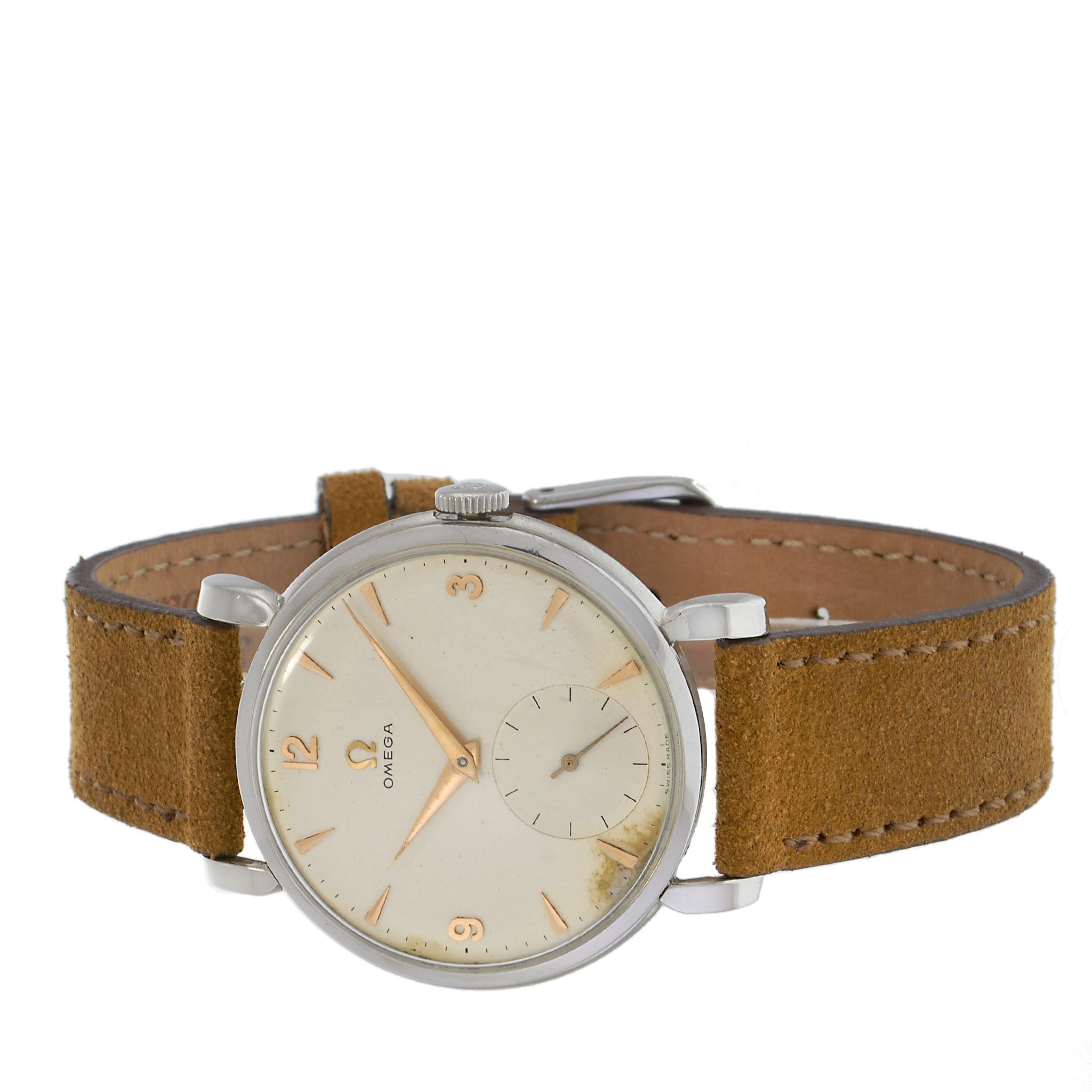 Vintage 1954 Omega Ref. 2705-1 – Manual Wind