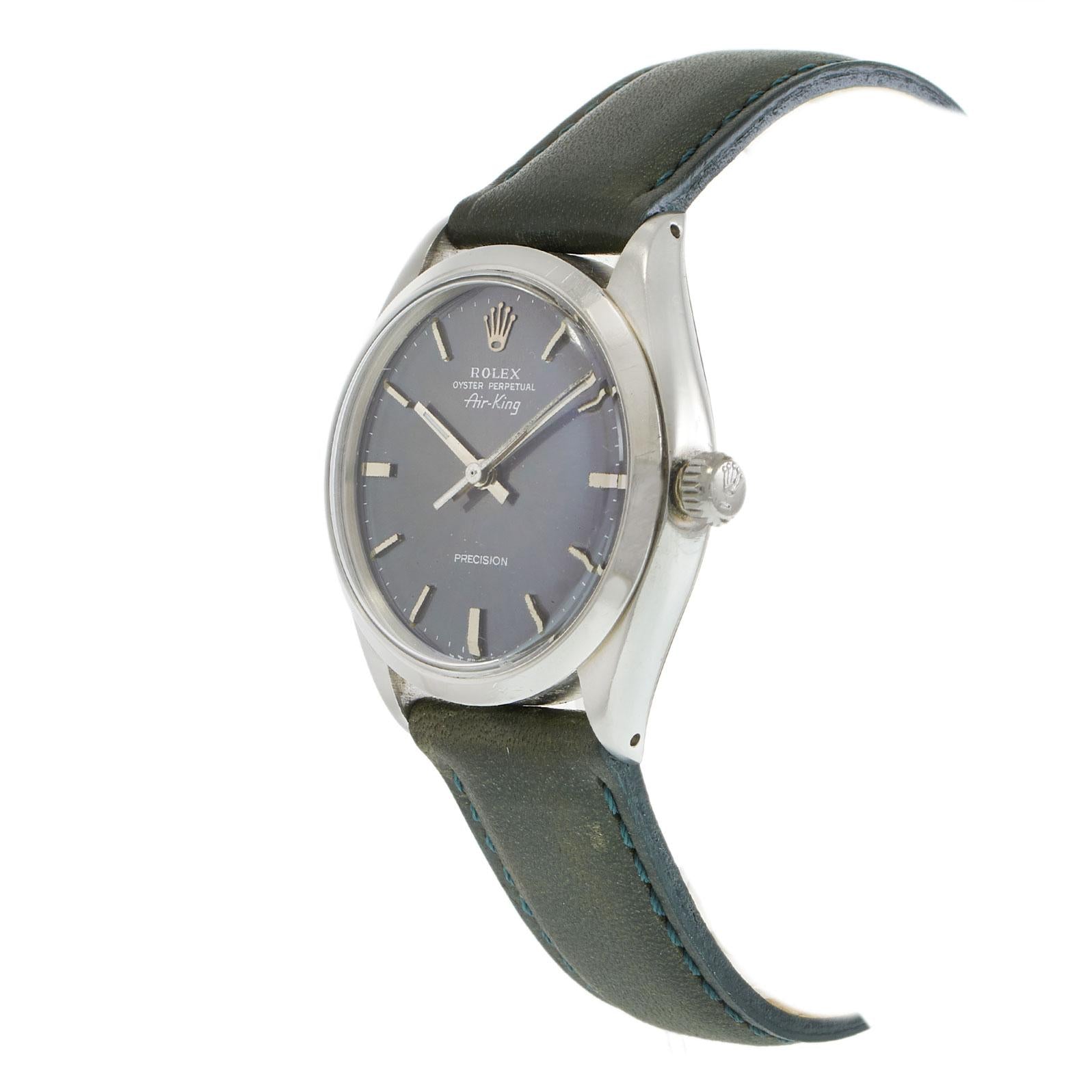 Vintage 1978 Rolex Oyster Perpetual Ref. 1002 Grey Dial