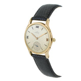 Vintage 1940 Omega 14KT Gold Sub-Seconds Dress Watch