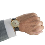 Vintage 1940s Gruen Precision "Chrono-Timer" Single-Register Chrono 14KT Watch