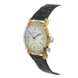 Vintage 1940s Gruen Precision "Chrono-Timer" Single-Register Chrono 14KT Watch