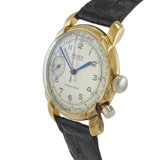 Vintage 1940s Gruen Precision "Chrono-Timer" Single-Register Chrono 14KT Watch