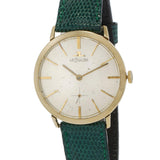 Vintage 1955 LeCoultre Ref. 3036 14KT Gold Sub-Seconds Dress Watch