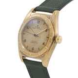 Vintage 1949 Rolex Oyster Perpetual Chronometer Ref. 5011 18KT Gold "Bubbleback"