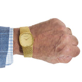 Vintage 1980's Audemars Piguet Cobra 18KT Yellow Gold Diamond-Set Watch
