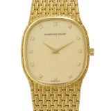 Vintage 1980's Audemars Piguet Cobra 18KT Yellow Gold Diamond-Set Watch