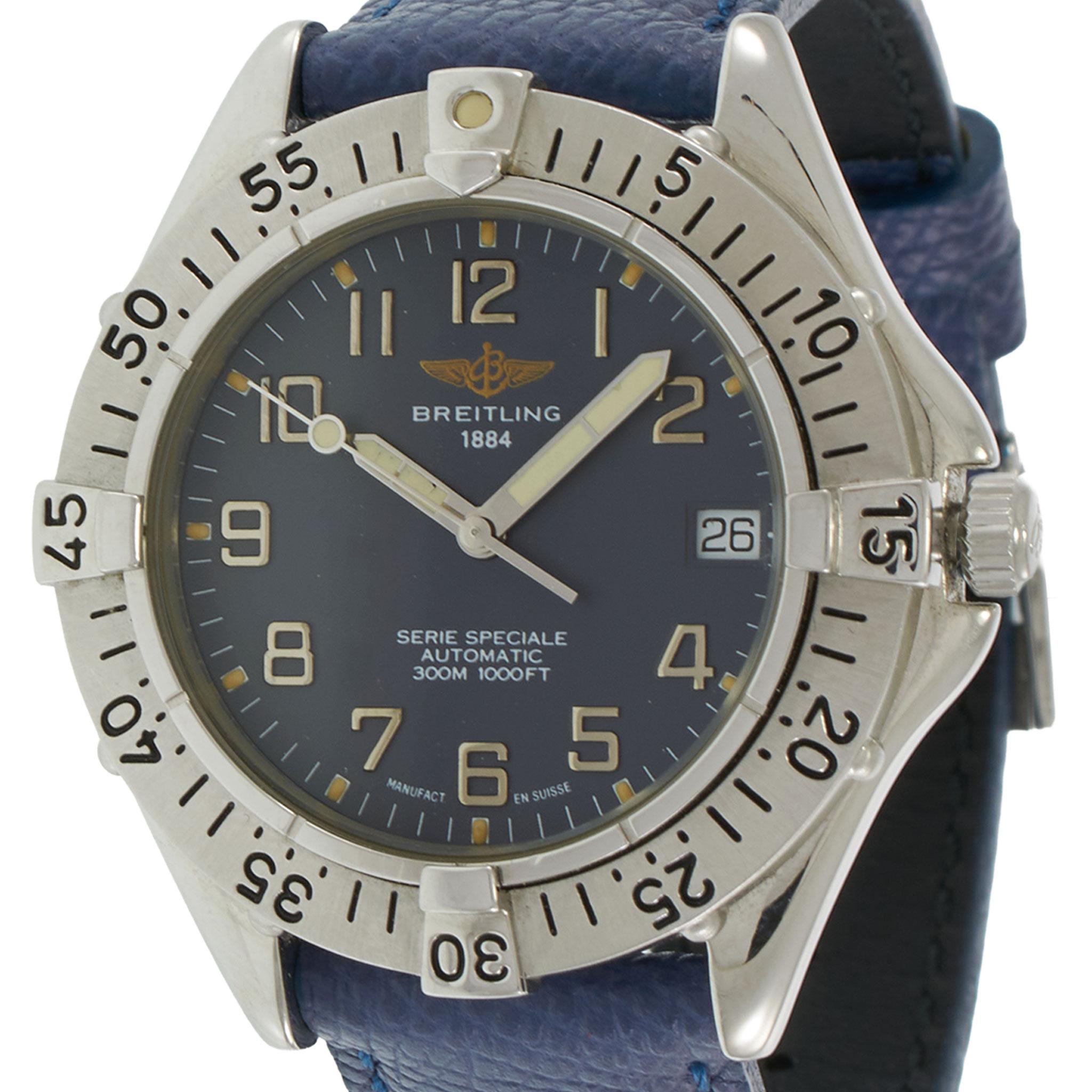 Vintage 1990s Breitling Colt Automatic 38mm Ref. A17035