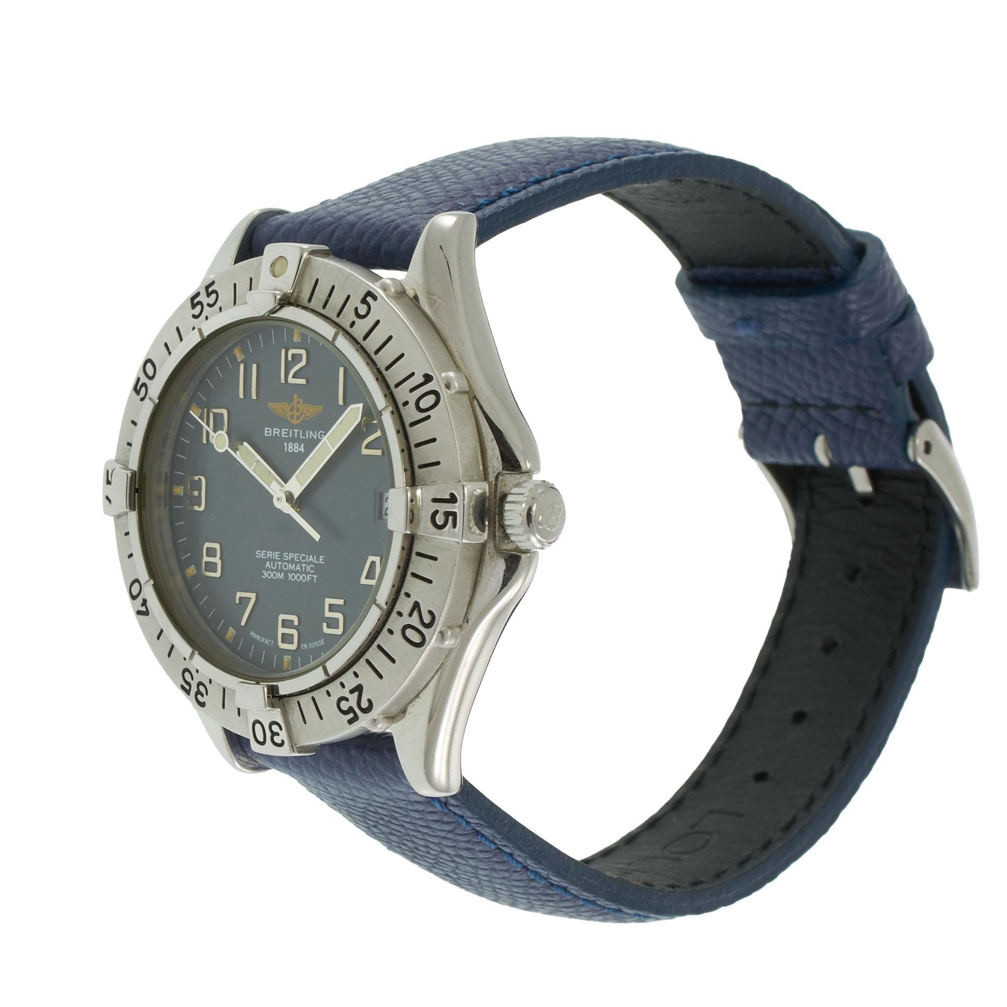 Vintage 1990s Breitling Colt Automatic 38mm Ref. A17035