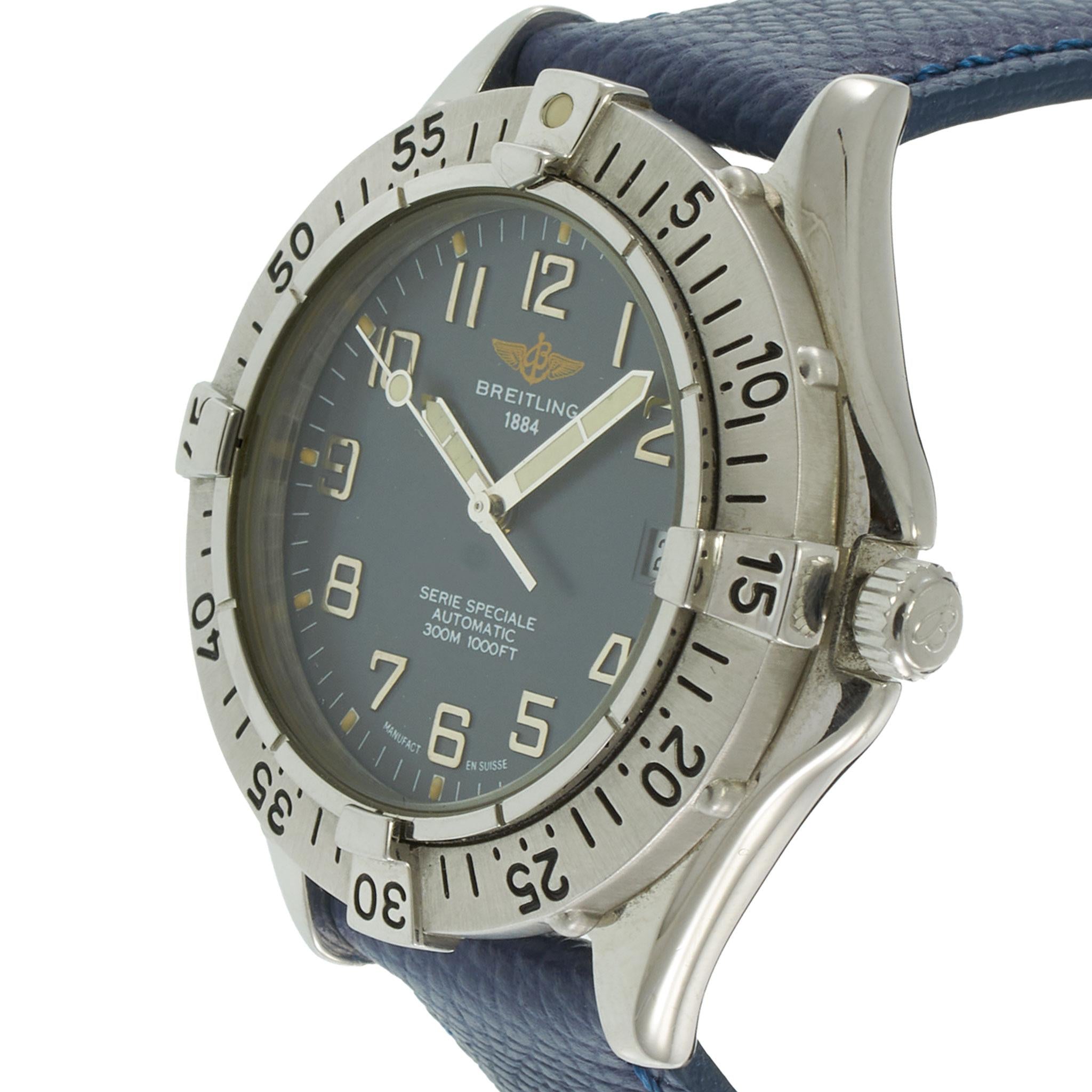 Vintage 1990s Breitling Colt Automatic 38mm Ref. A17035