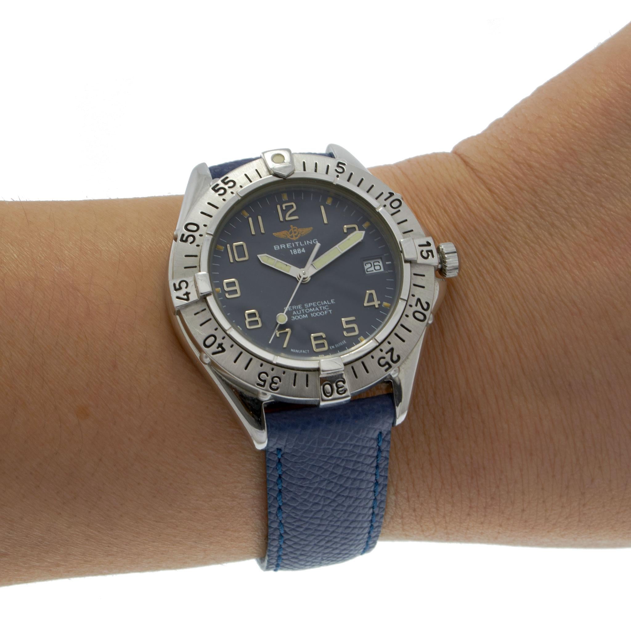 Vintage 1990s Breitling Colt Automatic 38mm Ref. A17035