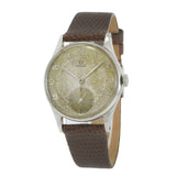 Vintage 1950 Omega Stainless Steel Manual Wind Watch Ref. 2540-7