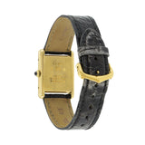 Vintage 1980s Must de Cartier Paris Tank Watch – Mechanical Manual Wind