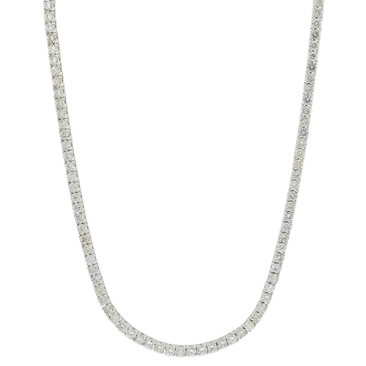 18KT White Gold 32-Inch Opera Diamond Necklace (25.00 ct.tw)