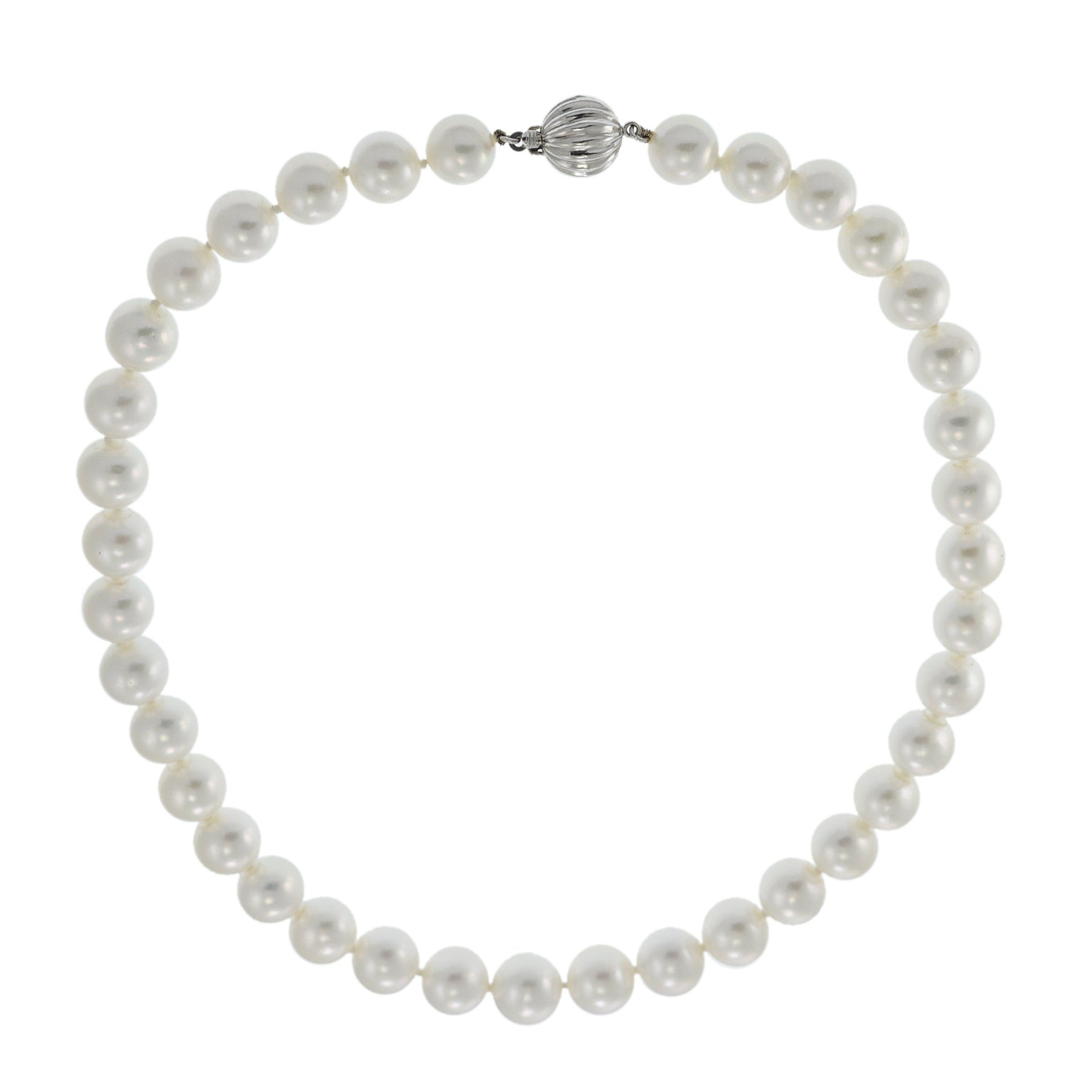 Genuine 10-12mm White South Sea Pearl 18" Necklace