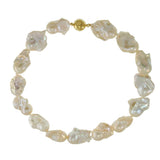 Genuine Multi-Colored Baroque Pearl Necklace