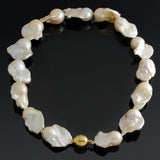 Genuine Multi-Colored Baroque Pearl Necklace