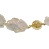 Genuine Multi-Colored Baroque Pearl Necklace