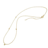 14KT Yellow Gold Diamond Necklace