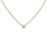 14KT Yellow Gold Diamond Necklace