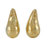 14KT Yellow Gold Large Teardrop Drop Earrings