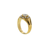 Antique 18KT Yellow Gold Diamond Ring