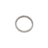 18KT White Gold Art Deco Diamond Eternity Band