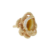 Estate 14KT Yellow Gold Tiger Eye Ring