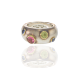 Vintage Tiffany &amp; Co. 2001 Etoile Multi-Color Gemstone Ring