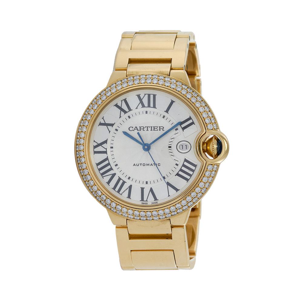 Cartier Ballon Bleu de Cartier W69005Z2 18K Yellow Gold 42mm Automatic