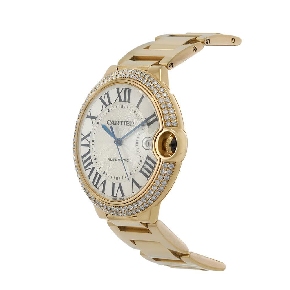 Cartier Ballon Bleu de Cartier W69005Z2 18K Yellow Gold 42mm Automatic