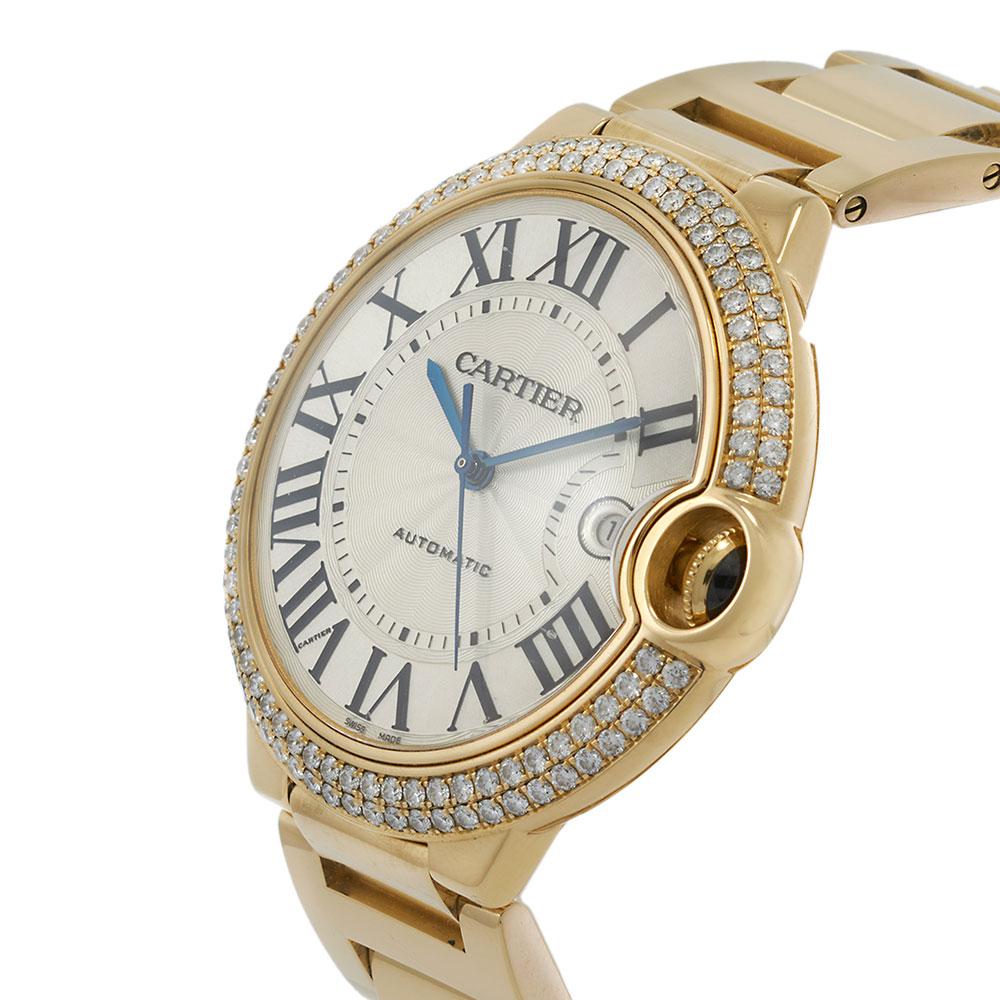 Cartier Ballon Bleu de Cartier W69005Z2 18K Yellow Gold 42mm Automatic