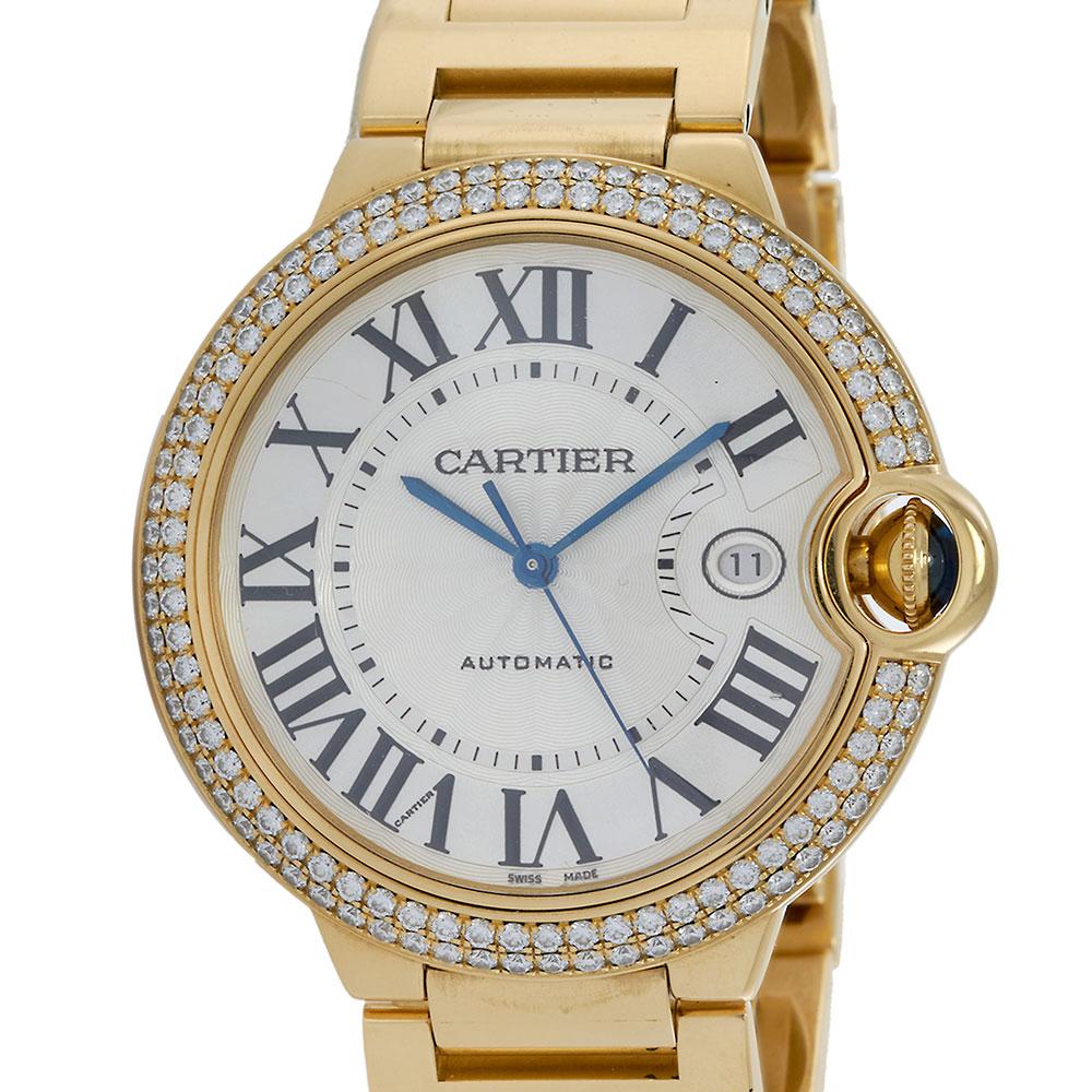 Cartier Ballon Bleu de Cartier W69005Z2 18K Yellow Gold 42mm Automatic